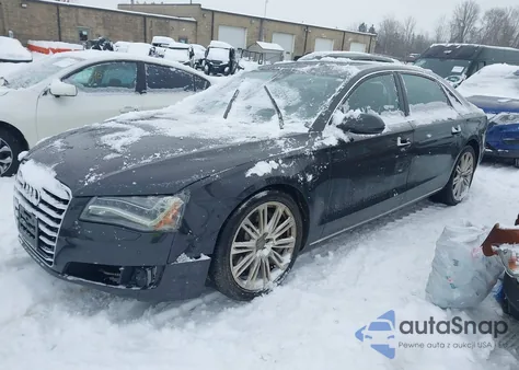2012 Audi A8 L 4.2 from USA, damaged, VIN WAURVAFD5CN006938